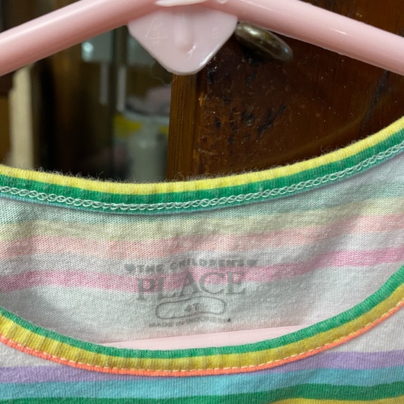 4T Children's Place Striped Tee Shirt - Picture 2 of 5